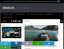 Tablet Screenshot of drivelife.it